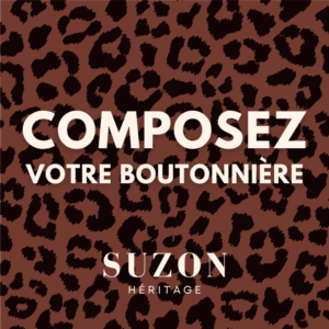 Créez votre boutonnière dépareillée de Suzon