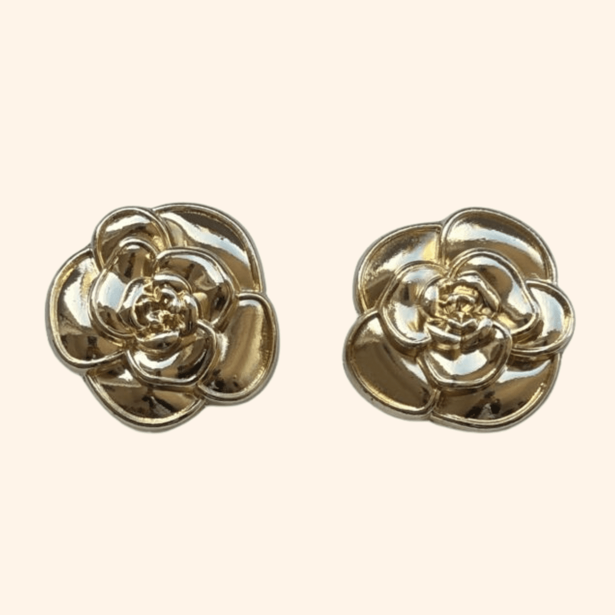 Bijou de bouton Nicole - Gold