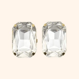 Bijoux de bouton Suzette blanc Bijoux de bouton Suzette blanc