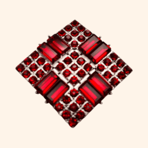 Clip Muse - Red & Silver