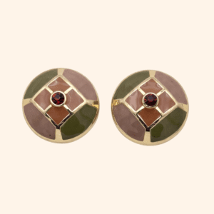 Arty Velvet Button Jewelry Bijou de bouton Arty Velours