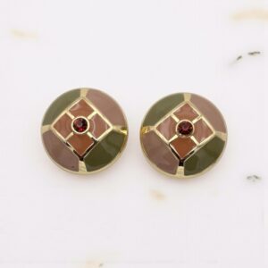 Bijou de bouton Arty Velours