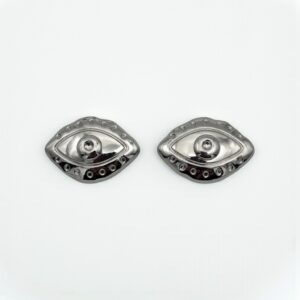 Bijou de bouton Oeil d'Antan - silver