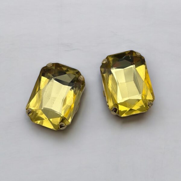 Bijoux de bouton Suzette Citron