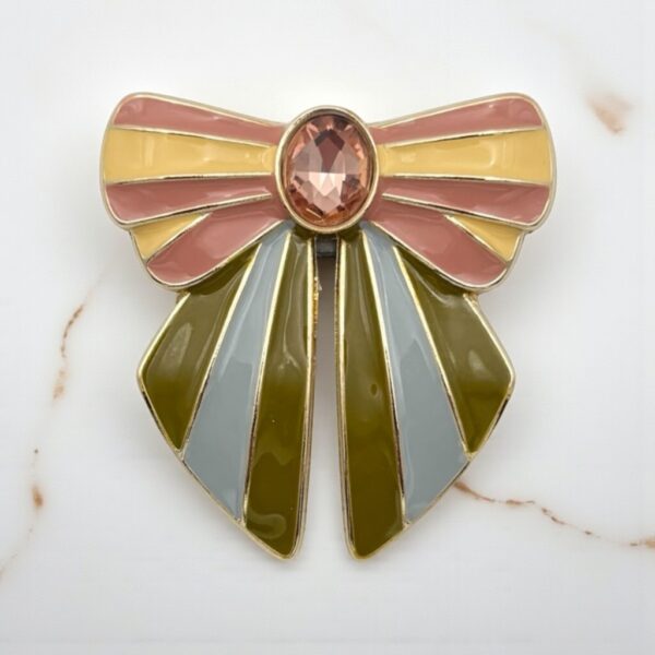 Clip BOW Blush - Rainbow