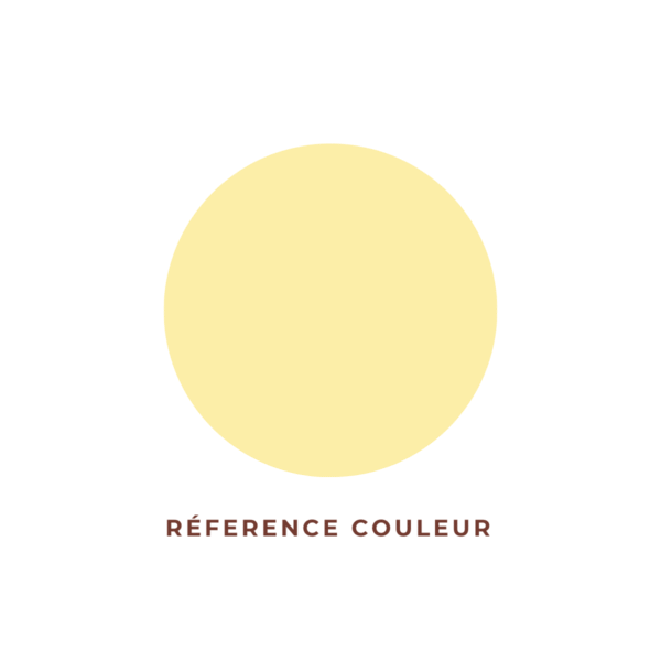 reference couleur jaune Clip MUM Coeur de beurre