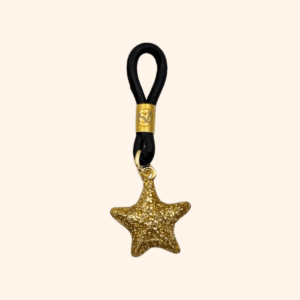 Gold starfish glasses chain Bijou de Lunettes étoile de mer dorée