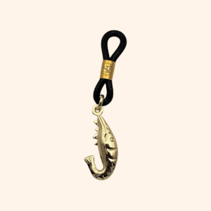 Bijou de lunettes Crustacé Dorée