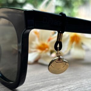 Bijou de lunettes Coque doré