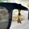 Bijou de Lunettes étoile de mer dorée