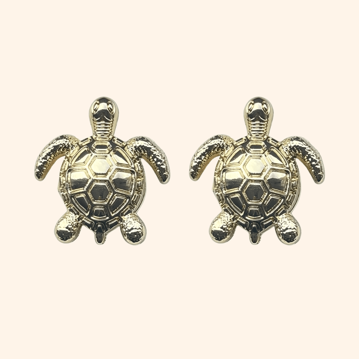 Bijou de bouton écaille d'or