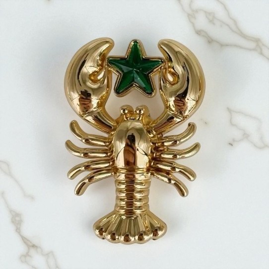 Clip Astro Homard émeraude