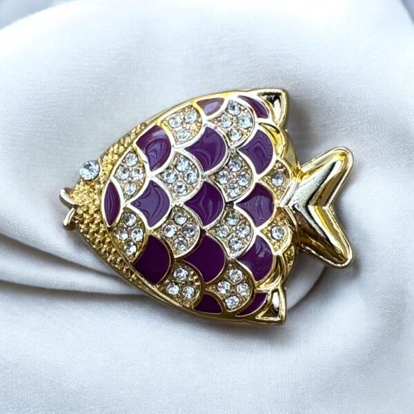 clip-dorade-disco-poisson-or-email-violet-diamant-recto Clip Dorade DISCO