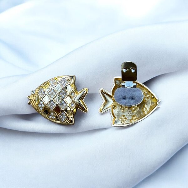 clip-dorade-strass-poisson-or-diamant-verso Clip Dorade STRASS