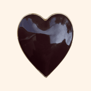 Clip Coeur chocolat