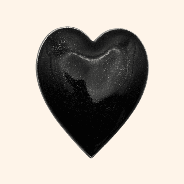 Clip Coeur rock & black