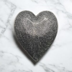 Clip Coeur chrome love