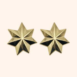 Bijou de bouton Etoile à facettes