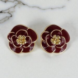 _Bijou de bouton Nicole bordeaux Bijou de bouton Nicole bordeaux