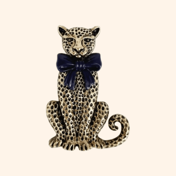 LEO L'ARISTO Blue Premium Tie Clip Clip LEO L'ARISTO Noeud bleu PREMIUM