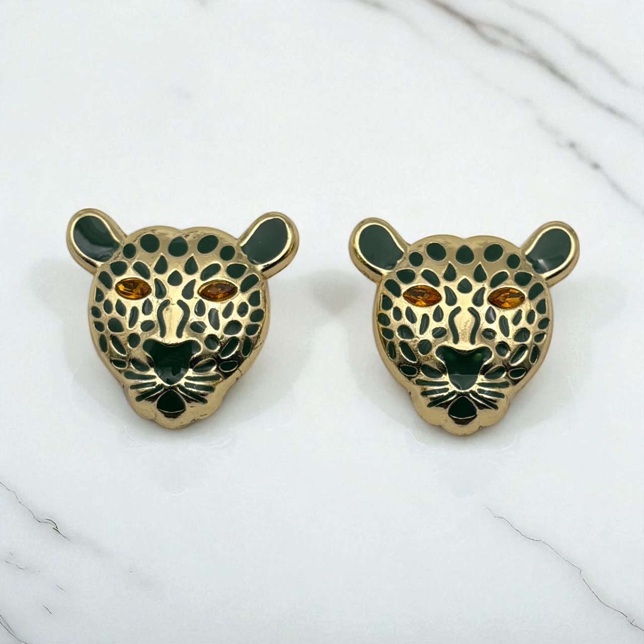 Bijou de bouton GRAOU Vert Impérial