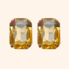 Bijoux de bouton Suzette Citrine
