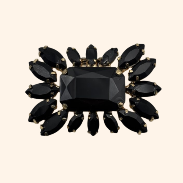 Clip Marquise Noire Absolue