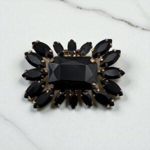 Clip Marquise Noire Absolue