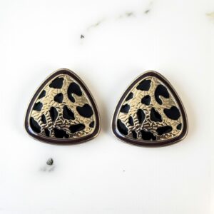Bijoux de bouton Fauve chocolat