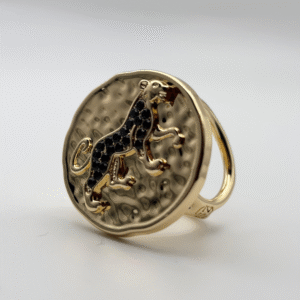 Anneau de foulard LEONCE black