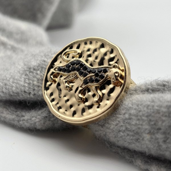 Anneau de foulard LEONCE black