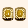 Bottoni XL all'ingrosso – Archi Couture – Oro Ocra Bijoux de gros bouton XL - Archi Couture – Or Ocre