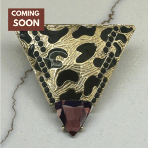 Clip Triangle léo XXL - Pierre Amarante