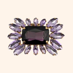 Clip Marquise Violine