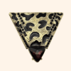 Clip Triangle léo XXL – Pierre Amarante Clip Triangle léo XXL - Pierre Amarante