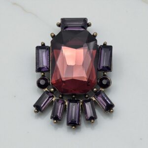 Clip Joséphine Reine Améthyste