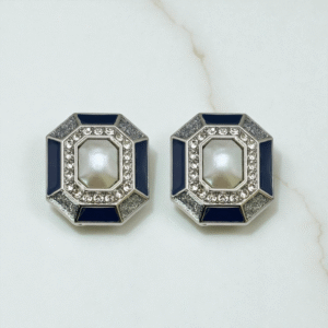 Bijou de bouton Agnès Minuit étoilé