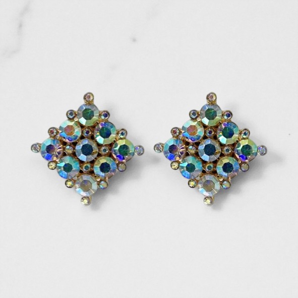 Bijou de bouton Honoré Holographique