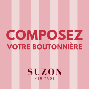 Compose your selection Créez votre boutonnière dépareillée de Suzon