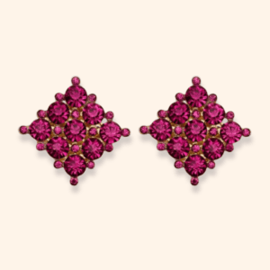 Bijou de bouton Honoré Fuchsia