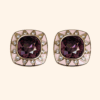 Bijou de bouton Reine Louise Rose Morganite Bijou de bouton Reine Louise Rose Morganite