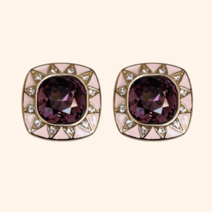 Bijou de bouton Reine Louise Rose Morganite Bijou de bouton Reine Louise Rose Morganite