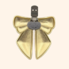 Clip BOW Blush – Bordeaux paillettes_verso Clip BOW Blush - Bordeaux paillettes