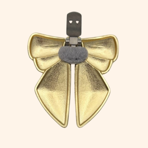 Clip BOW Blush – Bordeaux paillettes_verso Clip BOW Blush - Bordeaux paillettes