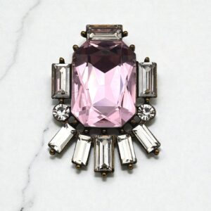 Clip Joséphine Rose poudrée