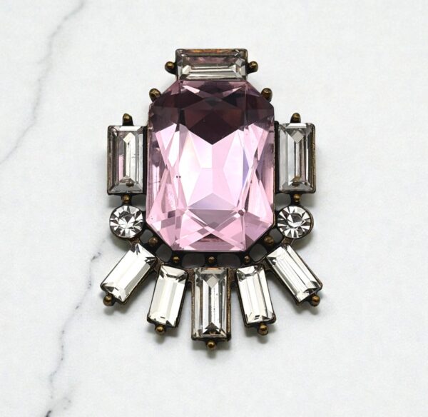 Clip Joséphine Rose poudrée