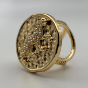 Anneau de foulard LEONCE Perles Anneau de foulard LEONCE Perles