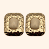 Bijoux de gros bouton XL – Archi Couture – Or Crèm Bijoux de gros bouton XL - Archi Couture - Or Crème