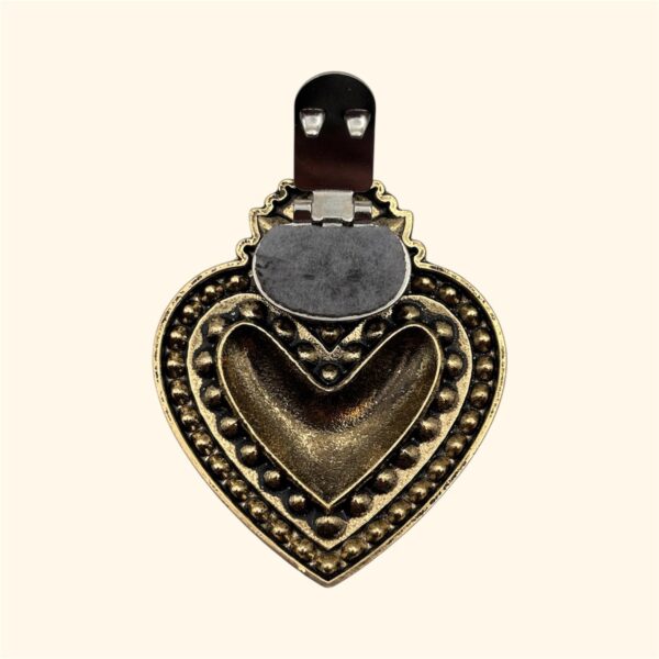 Clip Coeur sacre_Cupidon_verso_ouvert Clip Coeur sacré Cupidon