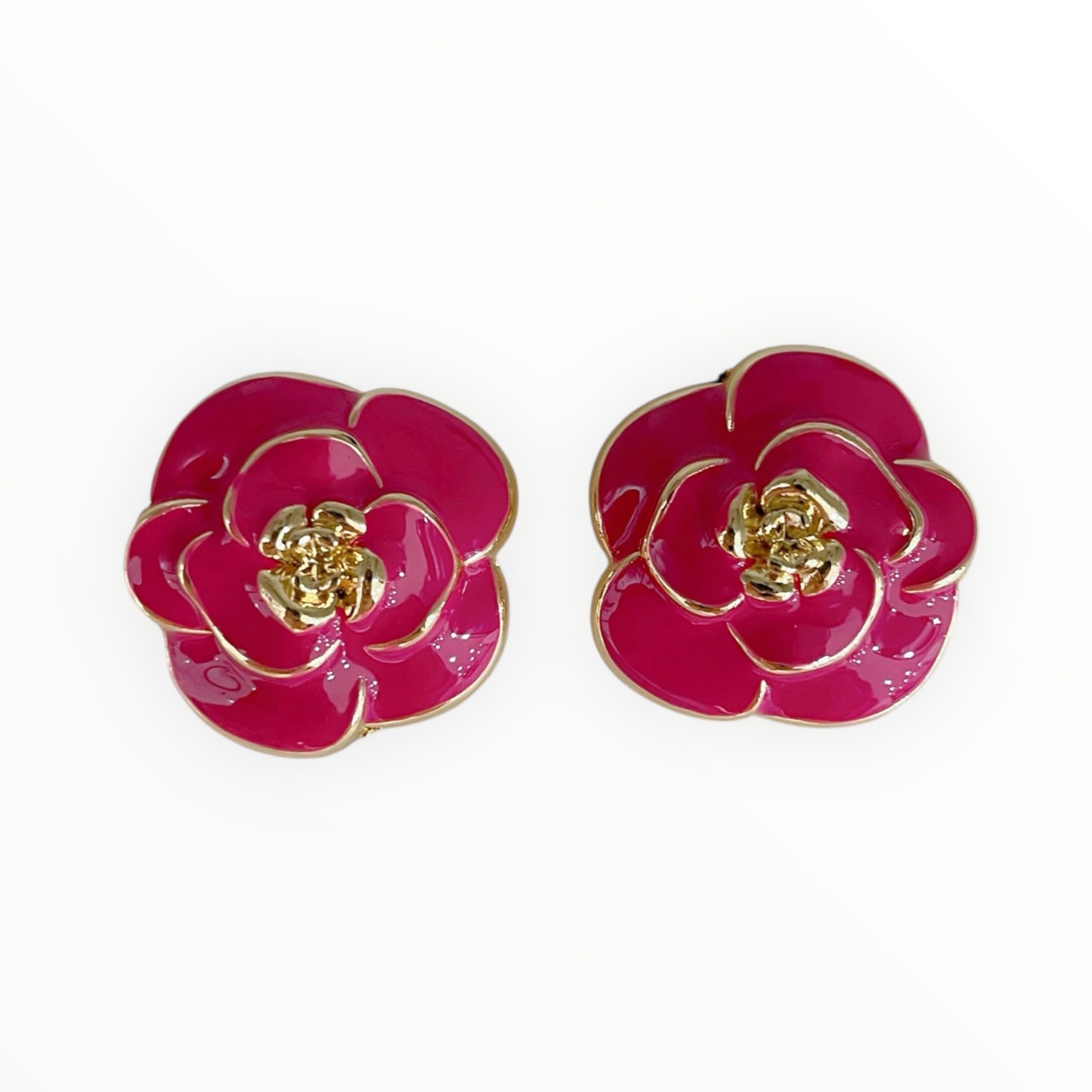 Bijou de bouton Nicole en rose – Image 2